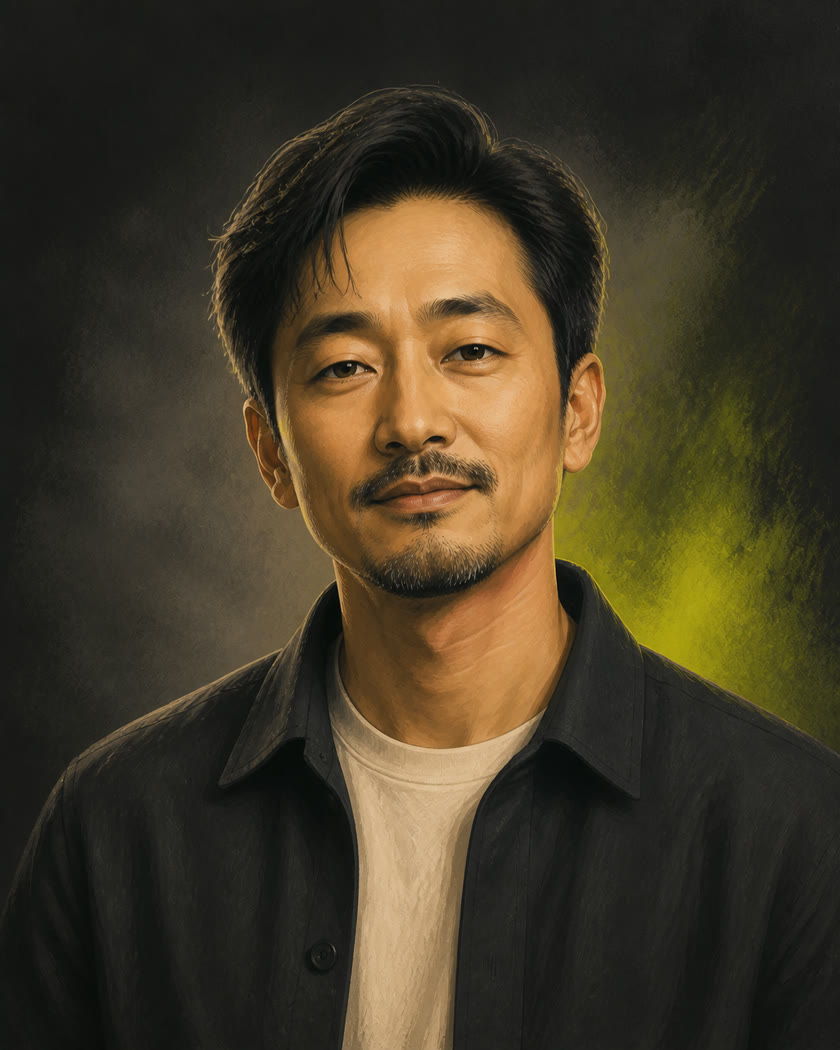 Editorial illustration for Evan's Director, Design role