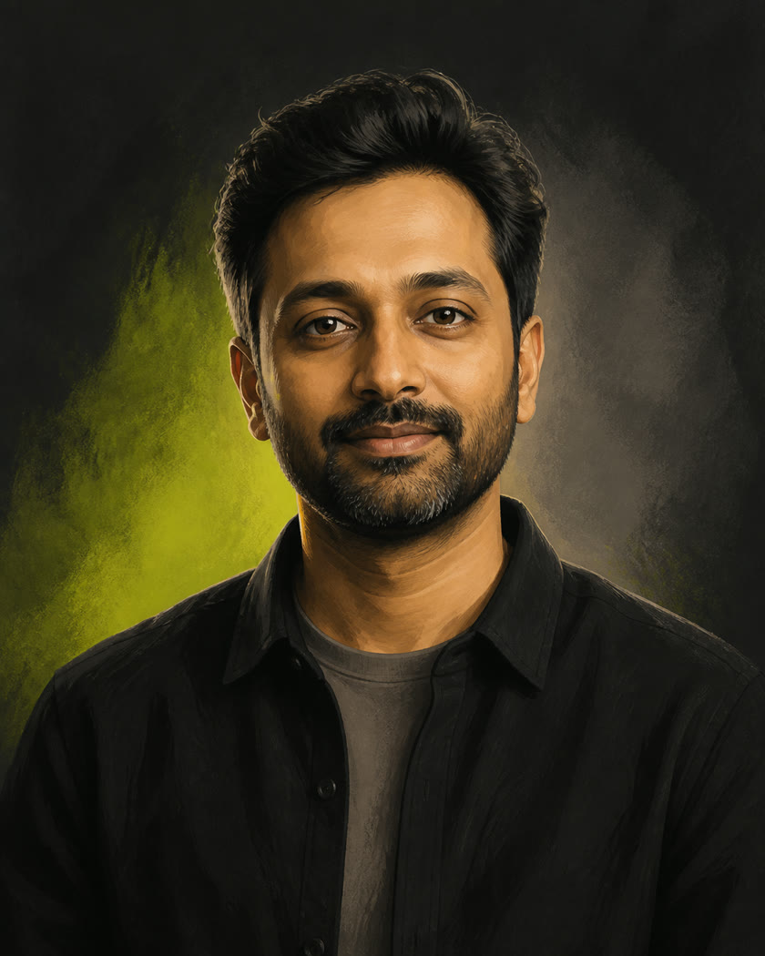 Editorial illustration for Kishore's CEO, Strategy role